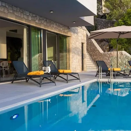Vila Brand New Contemporary With Infinity Pool Zaton (Dubrovnik-Neretva)